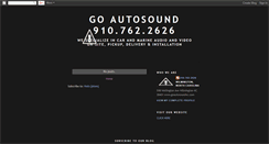 Desktop Screenshot of goautosound.blogspot.com