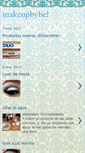 Mobile Screenshot of makeupbybel.blogspot.com