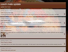 Tablet Screenshot of czechmate-update.blogspot.com