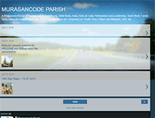 Tablet Screenshot of murasancodeparish.blogspot.com