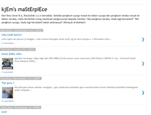 Tablet Screenshot of kjem310.blogspot.com