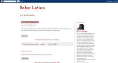 Desktop Screenshot of latinaflavor.blogspot.com