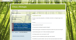 Desktop Screenshot of biologia-uacj.blogspot.com