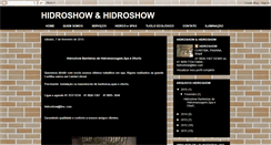Desktop Screenshot of hidroshow.blogspot.com