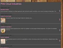 Tablet Screenshot of pinkcloudindustries.blogspot.com