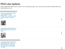 Tablet Screenshot of pesolaboupdates.blogspot.com