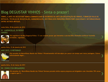 Tablet Screenshot of degustarvinhos.blogspot.com