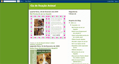 Desktop Screenshot of ciadedoacao.blogspot.com