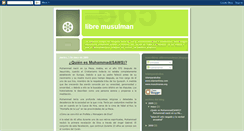 Desktop Screenshot of libremusulman.blogspot.com