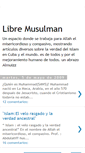 Mobile Screenshot of libremusulman.blogspot.com