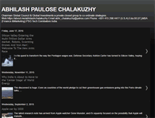 Tablet Screenshot of abhilashchalakuzhy.blogspot.com