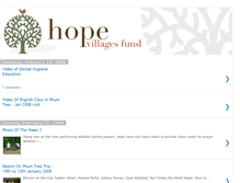 Tablet Screenshot of hopevillages.blogspot.com