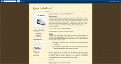 Desktop Screenshot of procurandotrabalho.blogspot.com