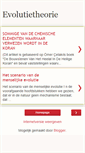 Mobile Screenshot of evolutietheorie.blogspot.com