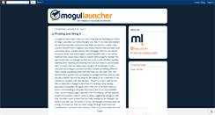 Desktop Screenshot of mogullauncher.blogspot.com