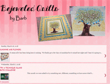 Tablet Screenshot of bejeweledquilts.blogspot.com