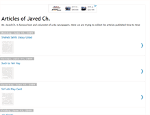 Tablet Screenshot of jcarticles.blogspot.com