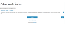 Tablet Screenshot of iconcollection.blogspot.com