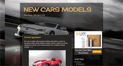 Desktop Screenshot of new-cars-models5.blogspot.com