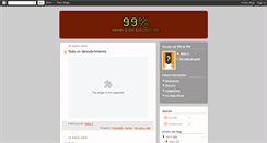 Desktop Screenshot of 99porciento.blogspot.com