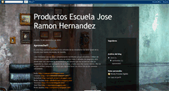 Desktop Screenshot of escuelajoseramonhernandez.blogspot.com