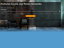 Tablet Screenshot of escuelajoseramonhernandez.blogspot.com