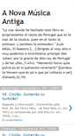 Mobile Screenshot of novamusicaantiga.blogspot.com