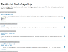 Tablet Screenshot of myndtrip.blogspot.com