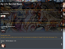 Tablet Screenshot of mylifebelikemusic.blogspot.com
