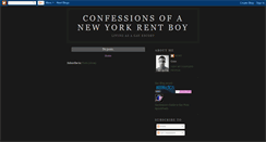 Desktop Screenshot of confessionsofanewyorkrentboy.blogspot.com