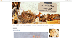 Desktop Screenshot of anaturalnester.blogspot.com
