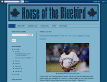 Tablet Screenshot of houseofthebluebird.blogspot.com