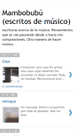 Mobile Screenshot of mambobubu.blogspot.com
