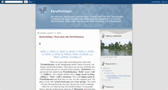 Desktop Screenshot of keralholidays.blogspot.com