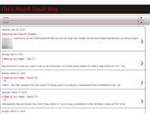 Tablet Screenshot of gwafourthgrade.blogspot.com
