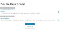 Tablet Screenshot of adi-puisi-kenangan.blogspot.com