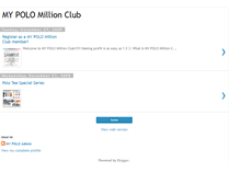 Tablet Screenshot of mypolomillionclub.blogspot.com