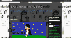 Desktop Screenshot of mswofficialblog.blogspot.com