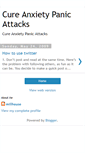 Mobile Screenshot of cure-anxietypanic-attacks.blogspot.com