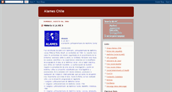 Desktop Screenshot of alameschile.blogspot.com