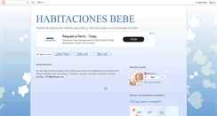 Desktop Screenshot of habitacionesbebe.blogspot.com