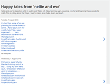 Tablet Screenshot of nellieandeve.blogspot.com