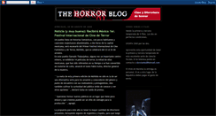 Desktop Screenshot of bloodandhorror.blogspot.com