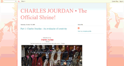 Desktop Screenshot of charlesjourdanshrine.blogspot.com