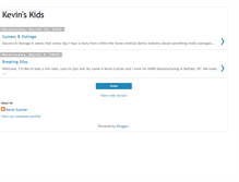 Tablet Screenshot of kevinskids.blogspot.com