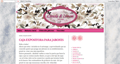 Desktop Screenshot of canelaylimonjabones.blogspot.com