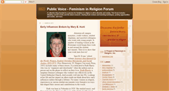 Desktop Screenshot of fir-publicvoice.blogspot.com