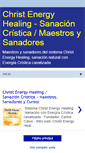 Mobile Screenshot of christenergy.blogspot.com