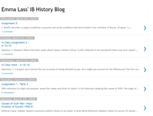 Tablet Screenshot of emmalassibhistoryblog.blogspot.com