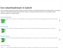 Tablet Screenshot of ecovakantiegalicie.blogspot.com